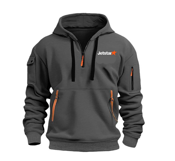 JETSTAR AIRLINE HOODED JACKET PULLOVER