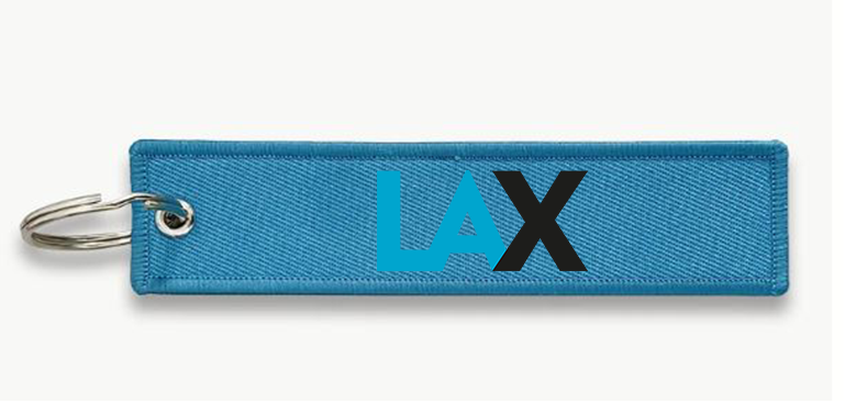 LAX AIRPORT KEY CHAIN