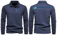Thumbnail for TEESSIDE AIRPORT LONG SLEEVE  POLO