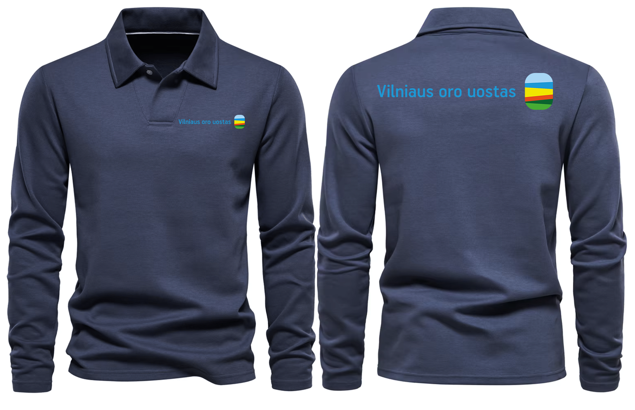 VILINUS AIRPORT LONG SLEEVE  POLO