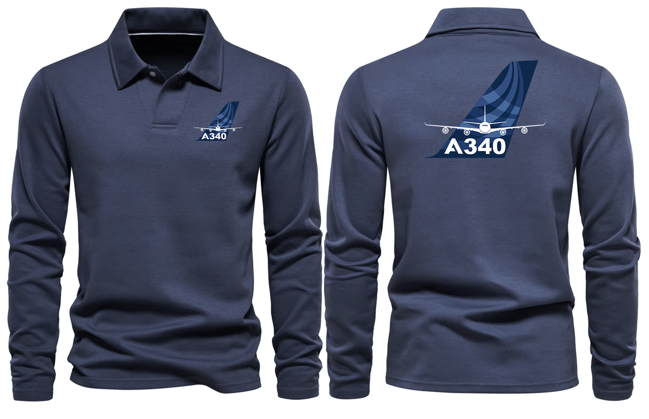 AIRBUS  A320 LONG SLEEVE  POLO