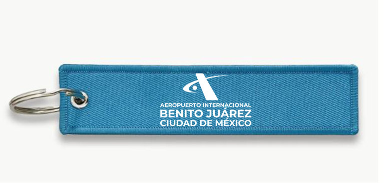 BENITO AIRPORT KEY CHAIN