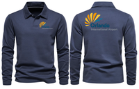 Thumbnail for ORLANDO AIRPORT LONG SLEEVE  POLO
