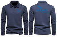 Thumbnail for HERMES AIRPORT LONG SLEEVE  POLO