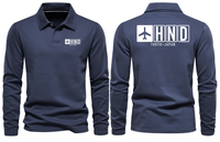 Thumbnail for HND AIRPORT LONG SLEEVE POLO