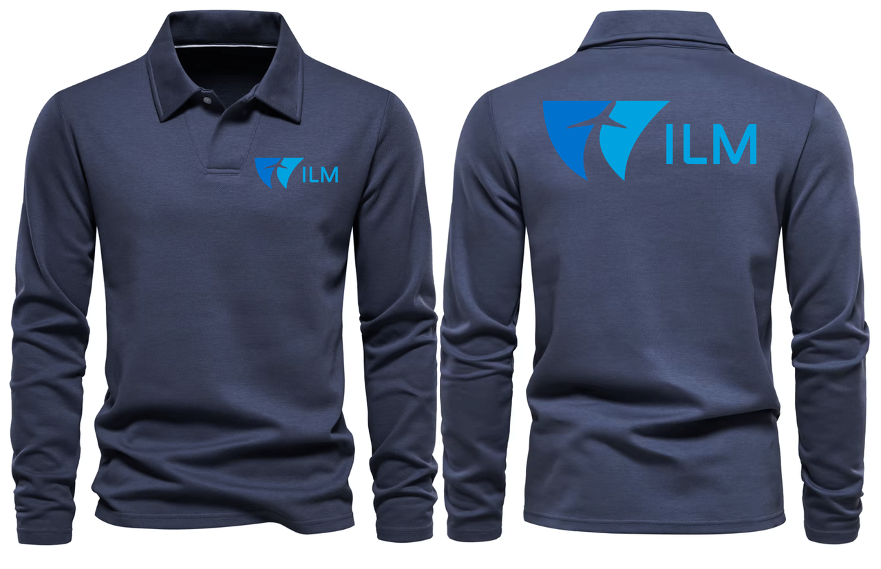 ILM AIRPORT LONG SLEEVE  POLO