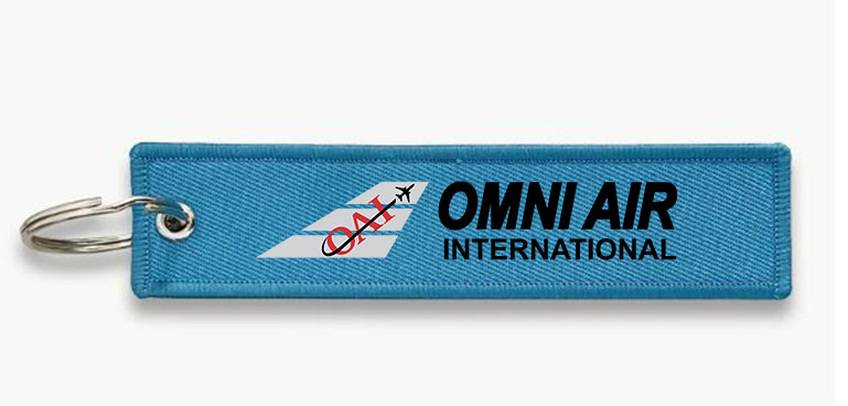 OMNI AIRLINES KEY CHAIN