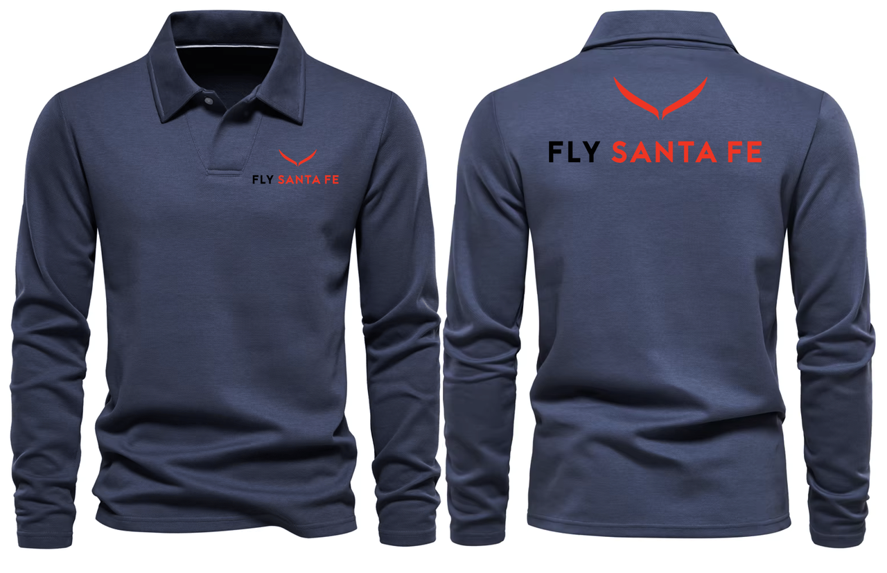 SANTA AIRPORT LONG SLEEVE  POLO