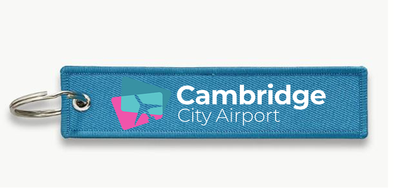 CAMBRIDGE CITY AIRPORT KEY CHAIN