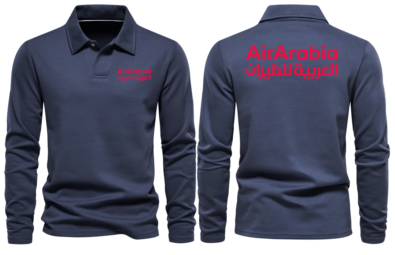 AIR ARBIA AIRLINES LONG SLEEVE  POLO