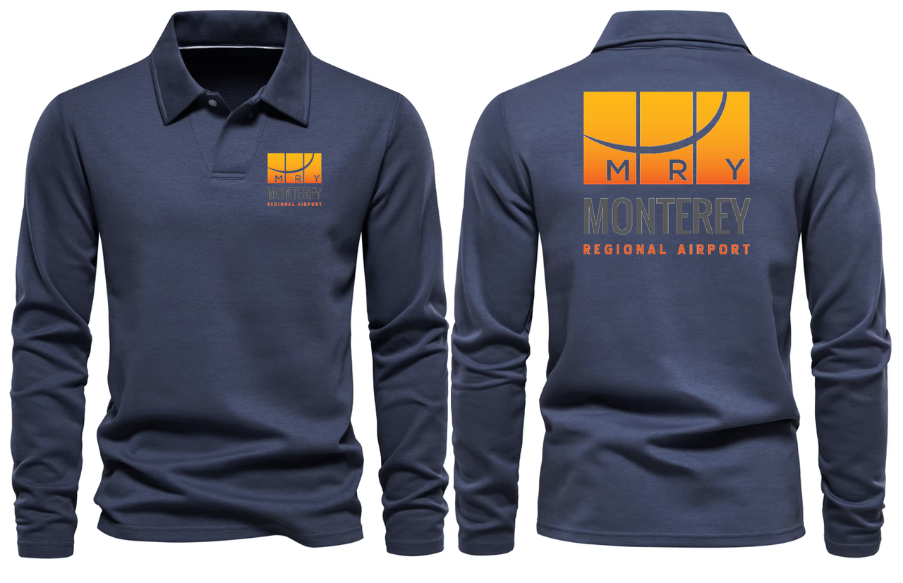 MONTEREY AIRPORT LONG SLEEVE  POLO