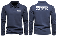Thumbnail for YVR AIRPORT LONG SLEEVE POLO