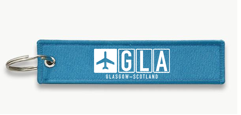 GLA AIRPORT KEY CHAIN