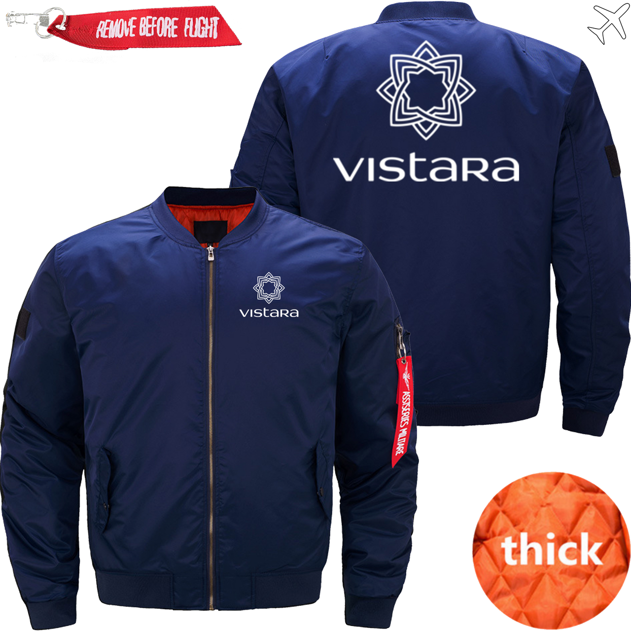 VISTARA AIRLINE JACKET MA1 BOMBER