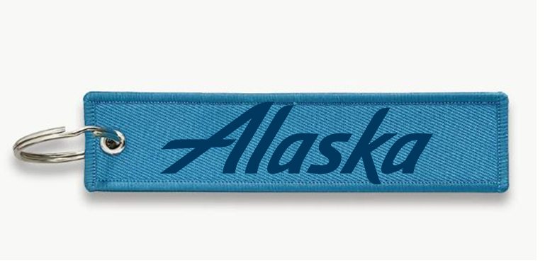 ALASKA AIRLINES KEY CHAIN