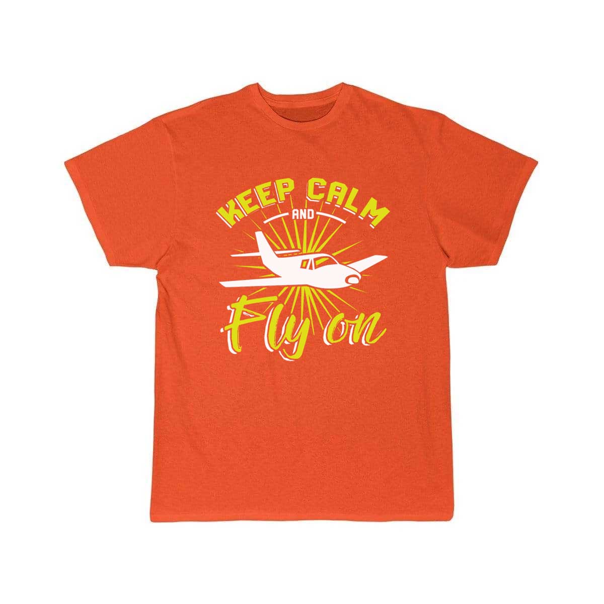 keep calm and fly on pilo T-SHIRT THE AV8R