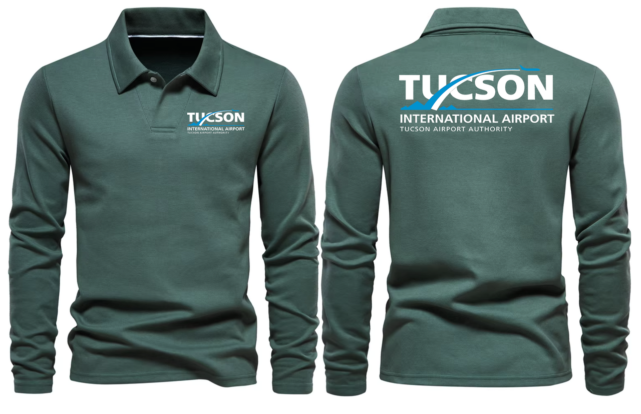 TUCSON AIRPORT LONG SLEEVE  POLO