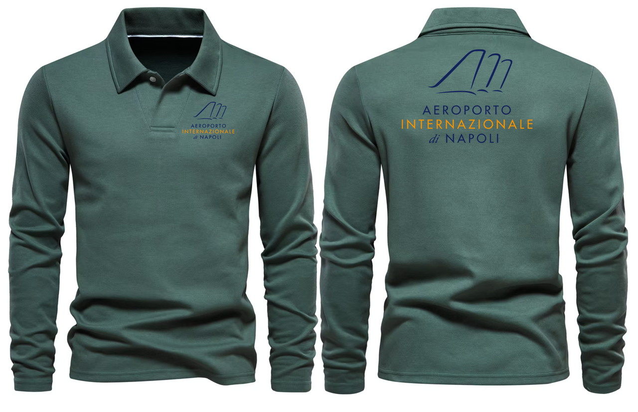NAPOLI AIRPORT LONG SLEEVE  POLO