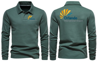 Thumbnail for ORLANDO AIRPORT LONG SLEEVE  POLO
