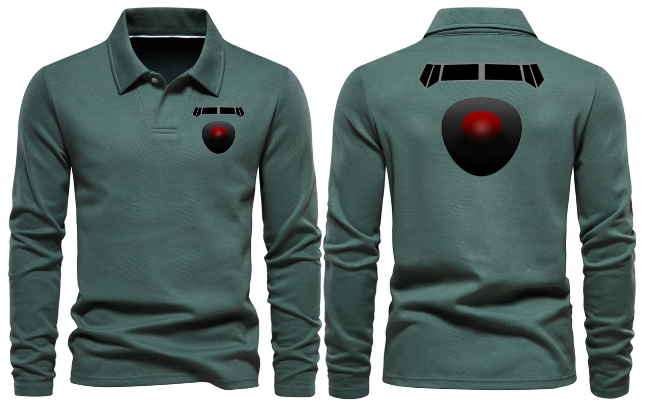 BOEING LOGO LONG SLEEVE  POLO