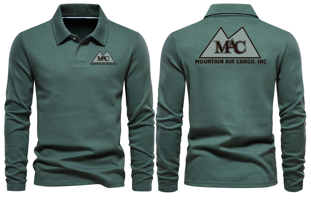 MOUNTAIN AIR LONG SLEEVE  POLO