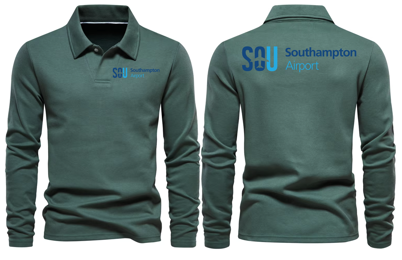 SOU AIRPORT LONG SLEEVE  POLO