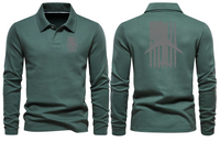 Thumbnail for BOEING 747 LONG SLEEVE  POLO