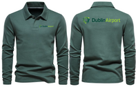 Thumbnail for AER DUBLIN AIRPORT LONG SLEEVE  POLO