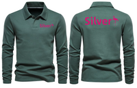 Thumbnail for AIR SILVER LONG SLEEVE  POLO