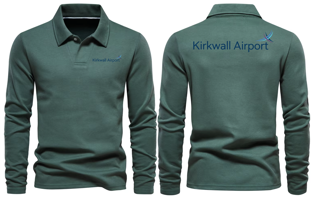 KIRAKWALL AIRPORT LONG SLEEVE  POLO