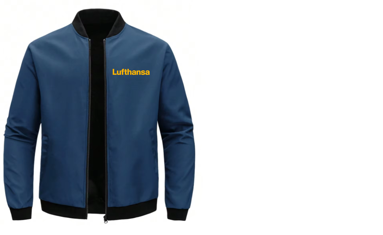 LUFTHANSA  LOOSE SOLID  JACKET