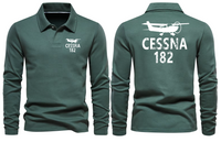 Thumbnail for CESSNA 182 LONG SLEEVE  POLO