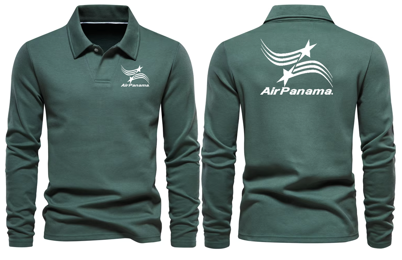 PANAMA AIRLINES LONG SLEEVE  POLO