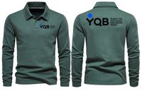 Thumbnail for YQB AIRPORT LONG SLEEVE  POLO