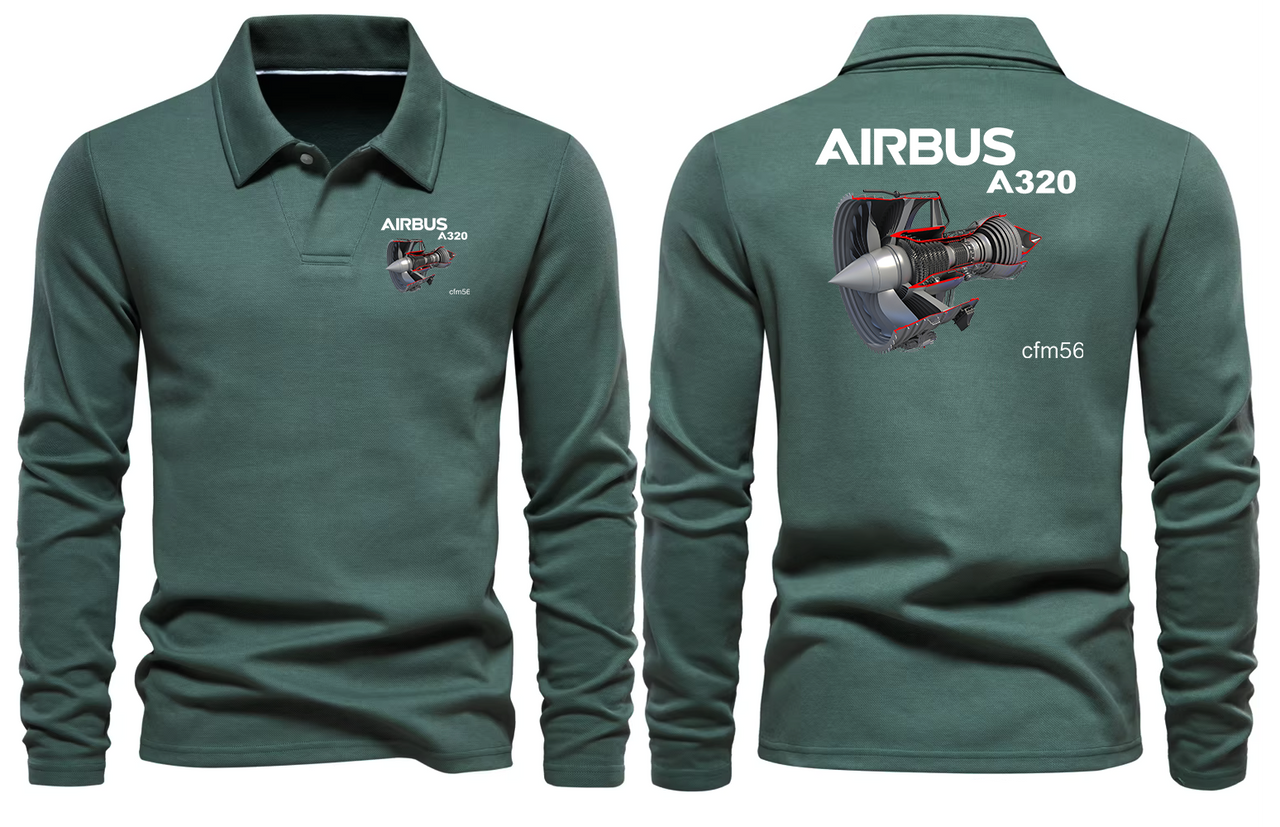 AIRBUS A320 CFM LONG SLEEVE  POLO