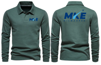 Thumbnail for MKE AIRPORT LONG SLEEVE  POLO