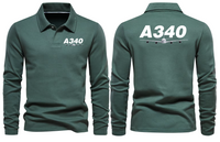 Thumbnail for AIRBUS A340 LONG SLEEVE  POLO