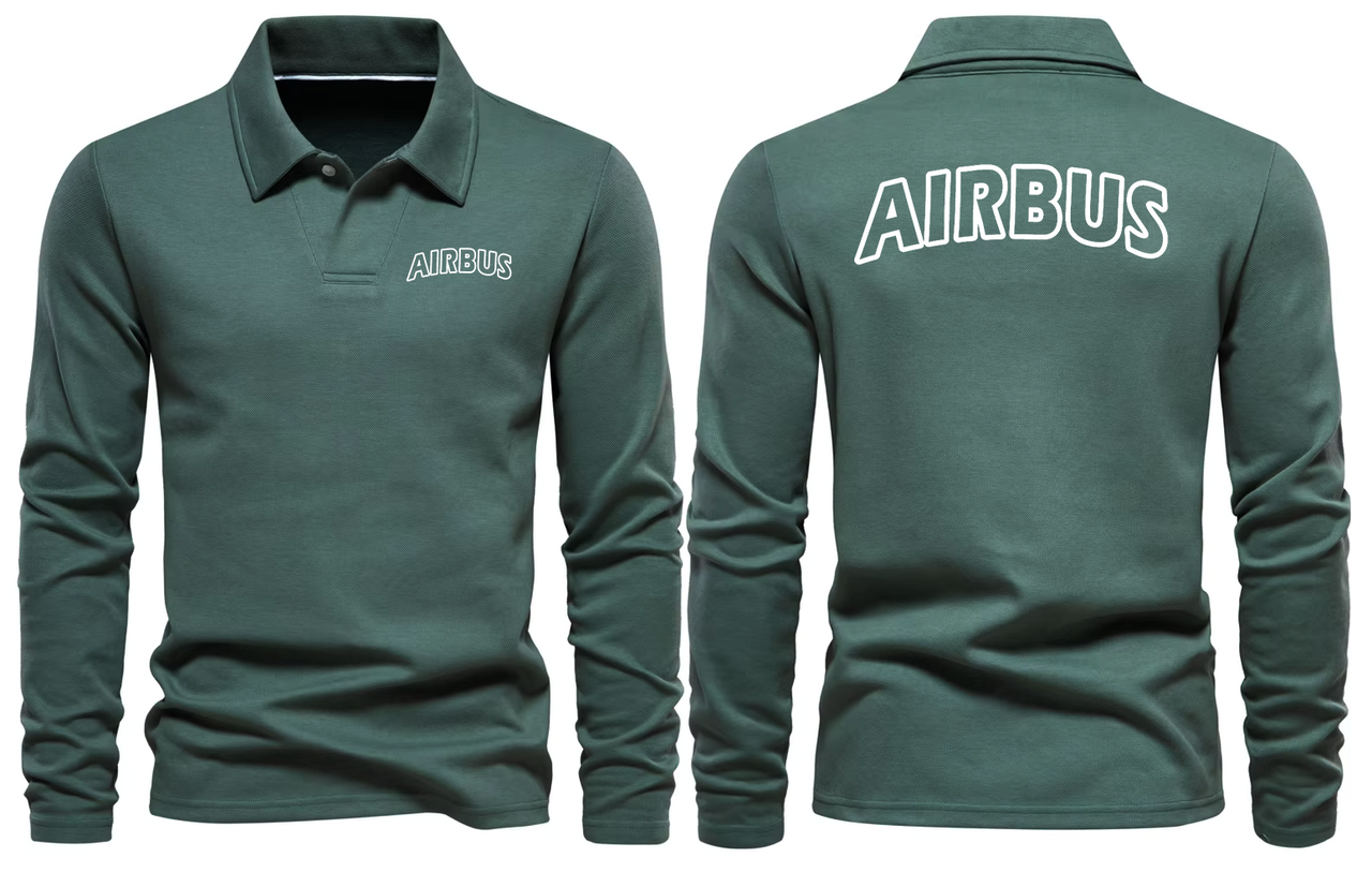 AIRBUS  LONG SLEEVE  POLO
