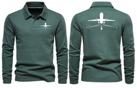 Thumbnail for AIRBUS 330 LONG SLEEVE  POLO
