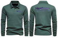 Thumbnail for HEATHROW AIRPORT LONG SLEEVE  POLO