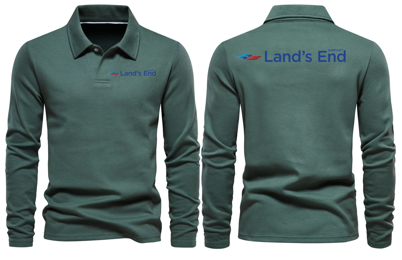 LEDS END AIRPORT LONG SLEEVE  POLO