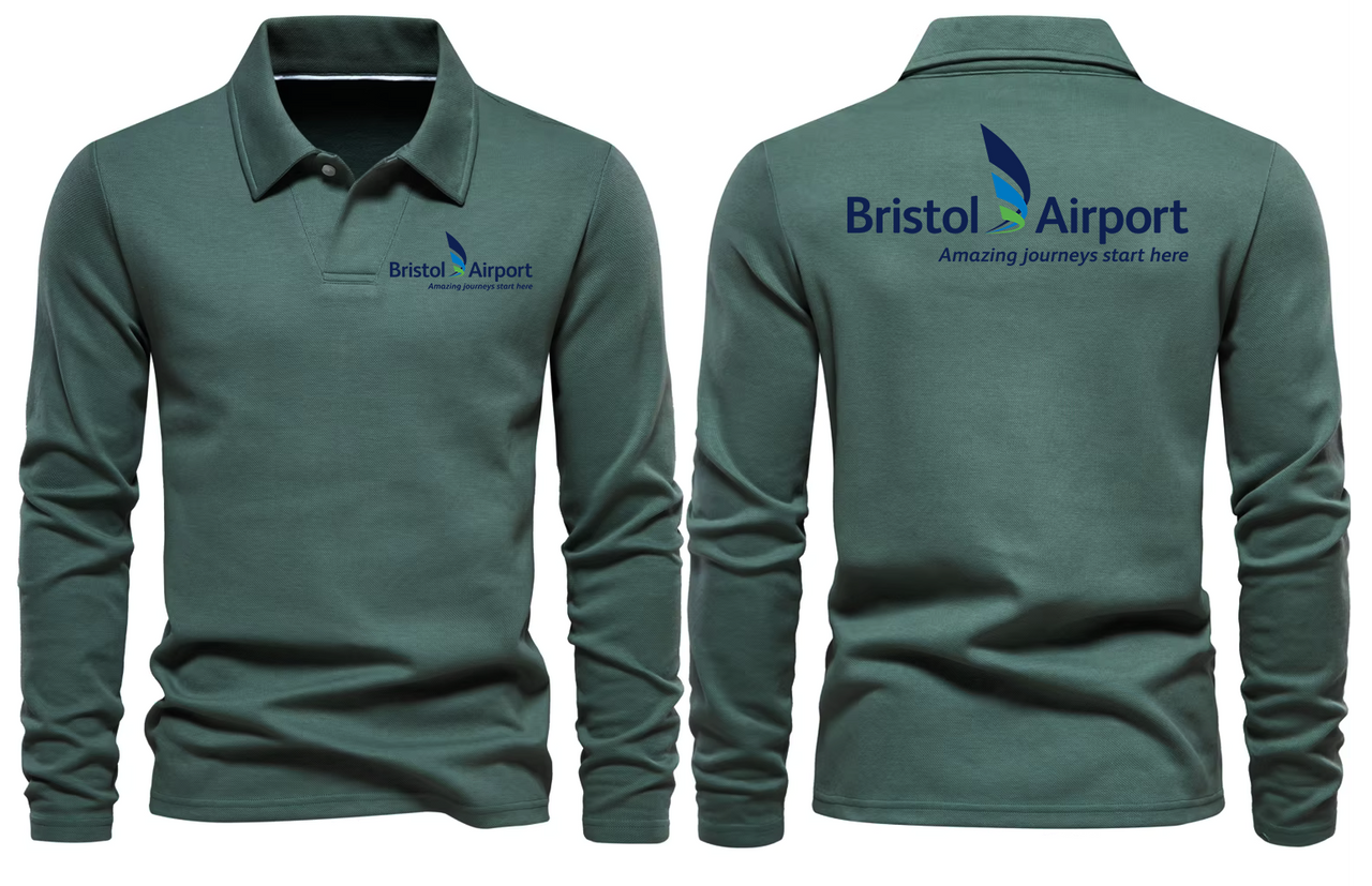 BRISTOL AIRPORT LONG SLEEVE  POLO