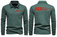 Thumbnail for BER AIRPORT LONG SLEEVE  POLO