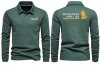 Thumbnail for SINGAPURE AIRLINES LONG SLEEVE  POLO