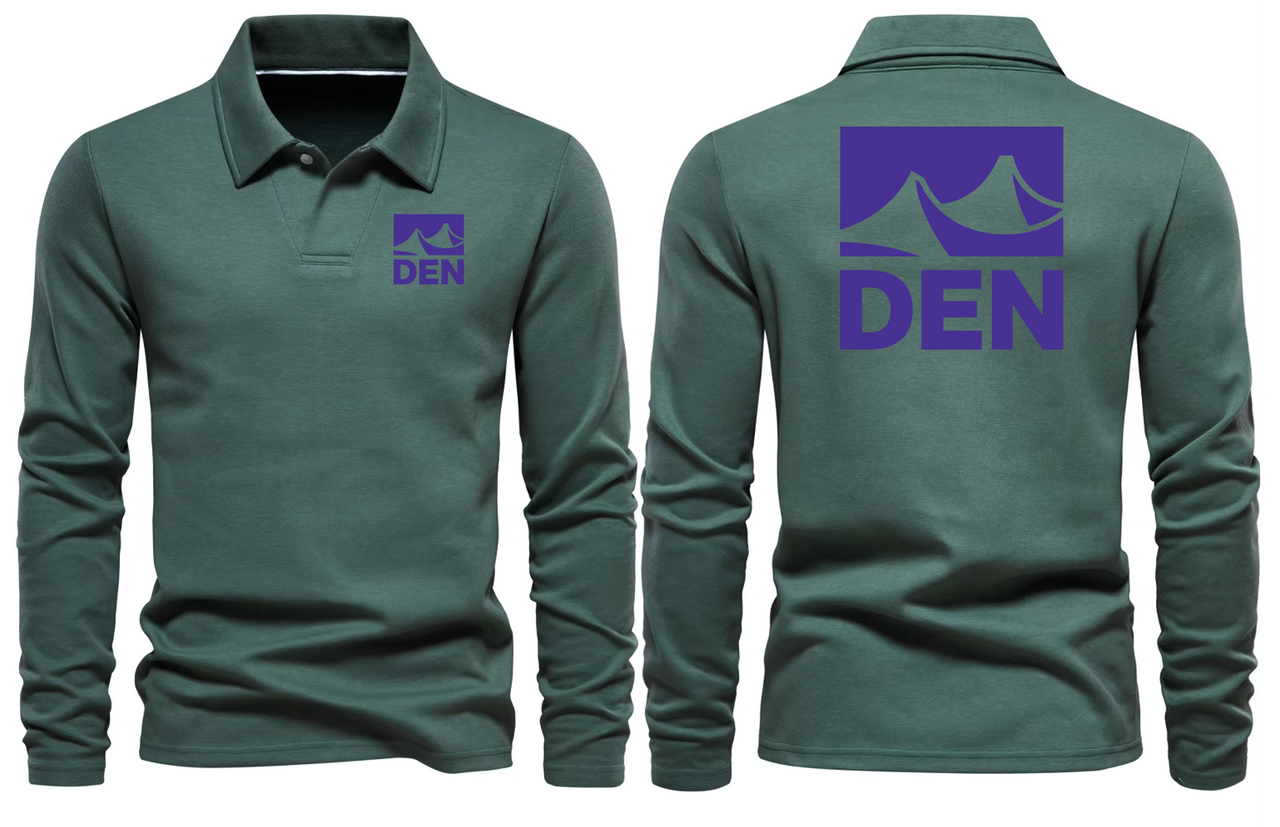 AER DEN AIRPORT LONG SLEEVE  POLO