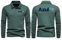 Thumbnail for AIR AZUL AIRLINES LONG SLEEVE  POLO