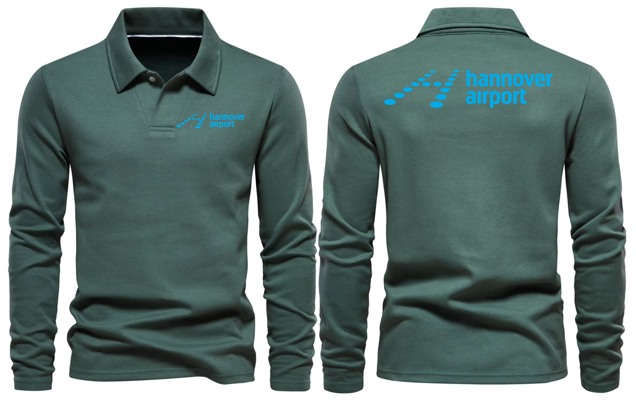 HANNOVER AIRPORT LONG SLEEVE  POLO