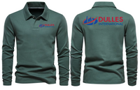 Thumbnail for DULLES AIRPORT LONG SLEEVE  POLO