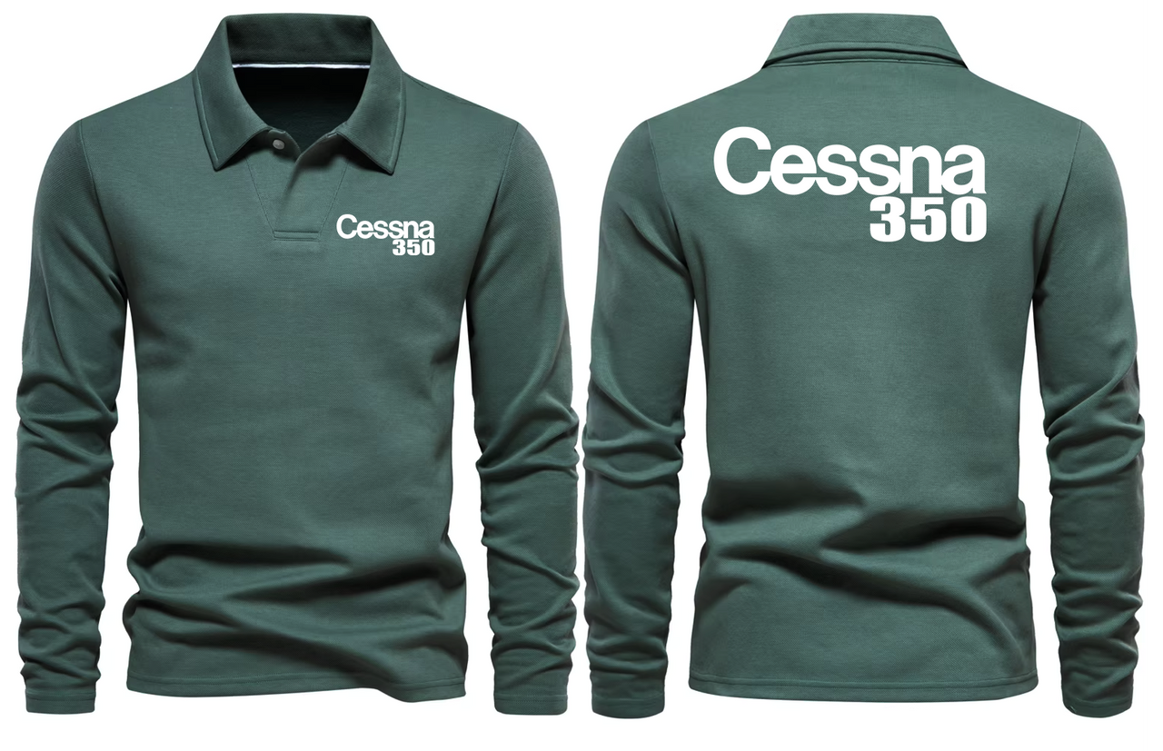 CESSNA 350  LONG SLEEVE  POLO