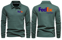 Thumbnail for FEDEX LONG SLEEVE  POLO